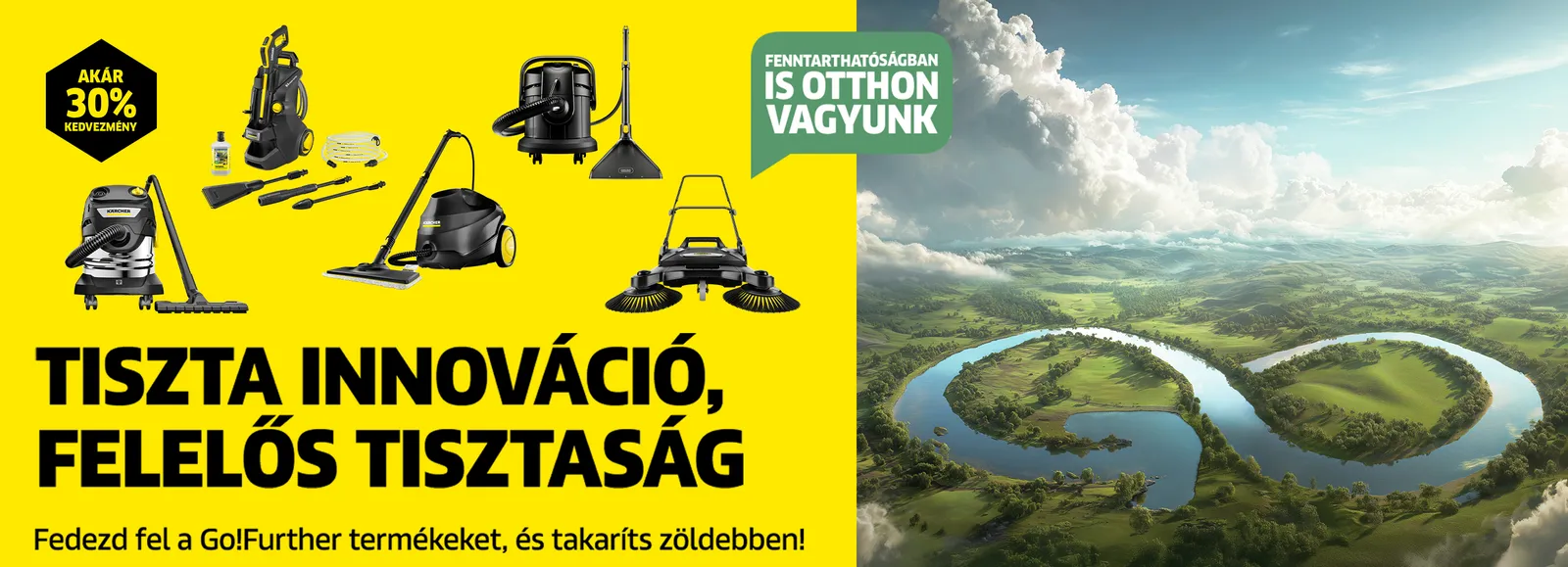 Fenntarthatóságban is otthon vagyunk